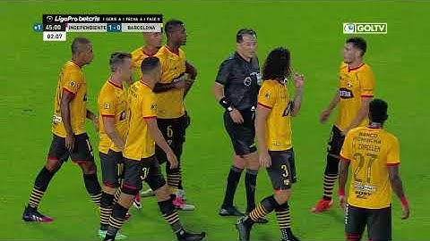 Independiente del Valle 1 - 0 Barcelona SC | GOLES | Liga Pro Ecuador