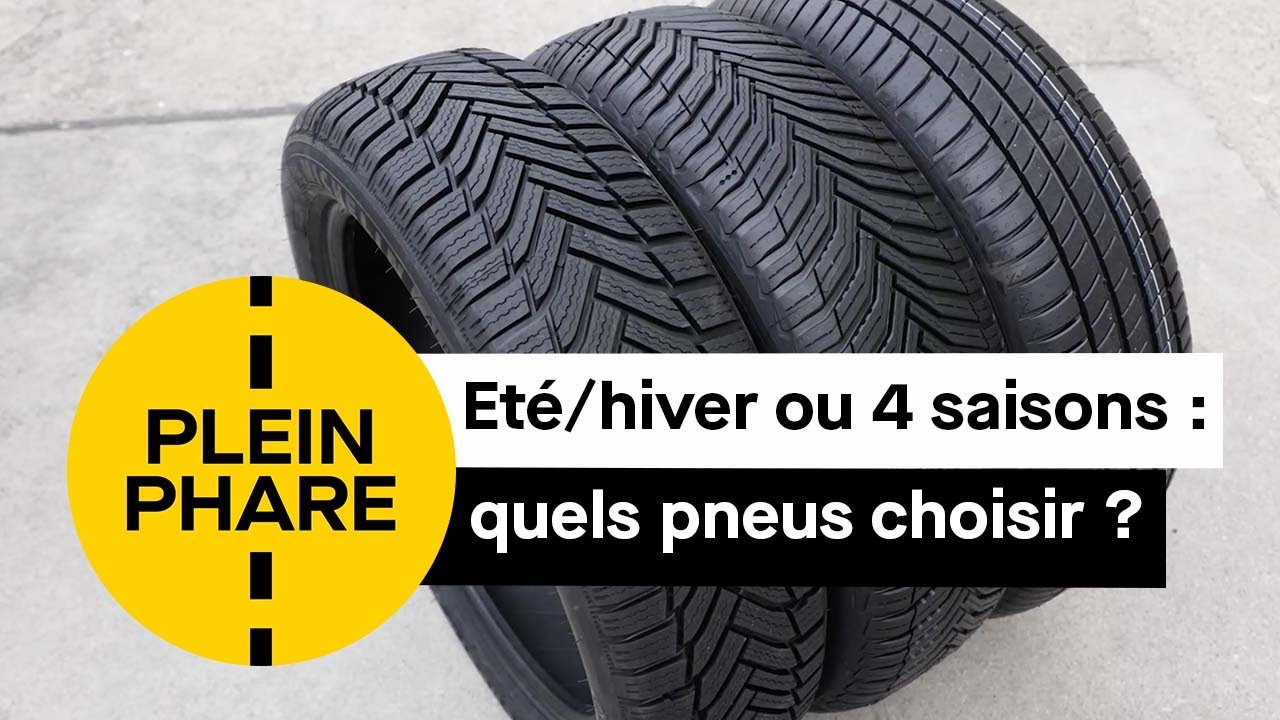 Eté/hiver ou 4 saisons : quels pneus choisir ? 