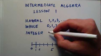 Intermediate Algebra - YouTube