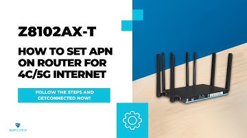 How to Setup APN on Z8102AX-T WiFi 6 Dual SIM Router | Fix Mobile Data Connection issues!