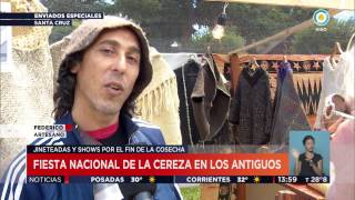 TV Pública Noticias - Fiesta Nacional de la Cereza en Santa Cruz