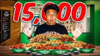 Eating As Many Calories At Wing Stop In 24 HOURS