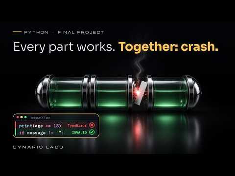 Python Final Project for Beginners: Eligibility Checker + Proof It Works #77