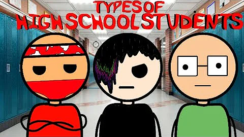Types Of High School Students! (Popular, Nerds, Emo’s) | Reupload