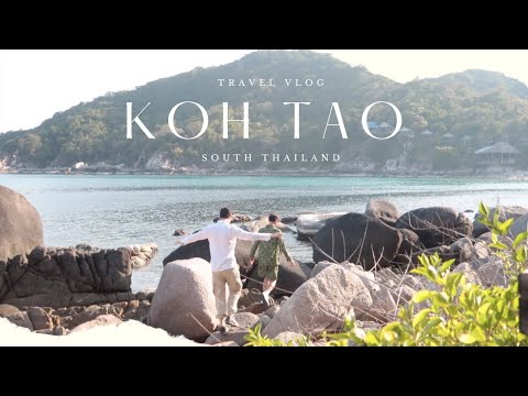 🏝️🌤️ TRAVEL vlog. to Koh Tao - South Thailand [Snorkeling, Shark Island, Sea Glass Workshop]
