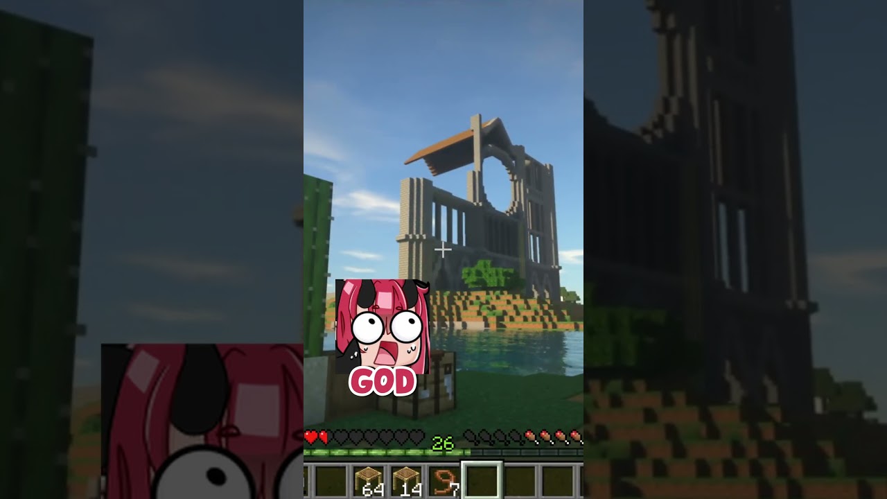 I didn't know it was that big! 🏛️ #twitch #twitchstreamer #minecraft