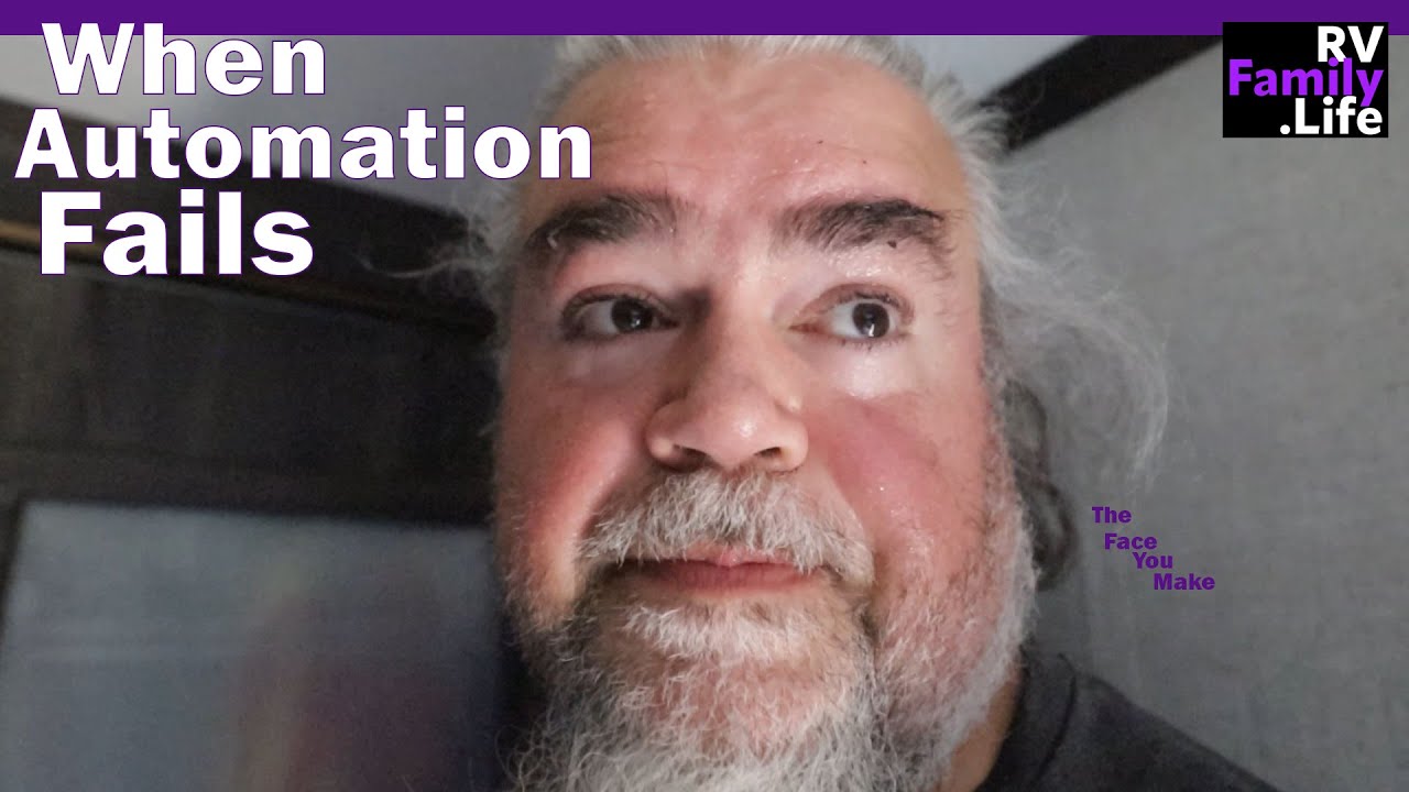 Auto Leveling Jacks Gone Wrong RV Life Daily Vlog YouTube