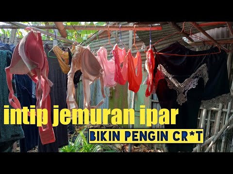 intip jemuran ipar belakang rumah