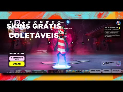 COMO PEGAR AS 2 SKINS GRÁTIS NO FORTNITE! 2024 CAPÍTULO 6 #roblox #brookhaven #robloxedit #memes