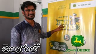 John Deere Services John Deere Road Side Assistance John Deere Servicing Support Telugu