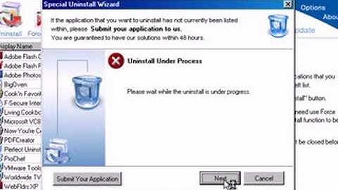 Uninstall F-Secure Internet Security 2008