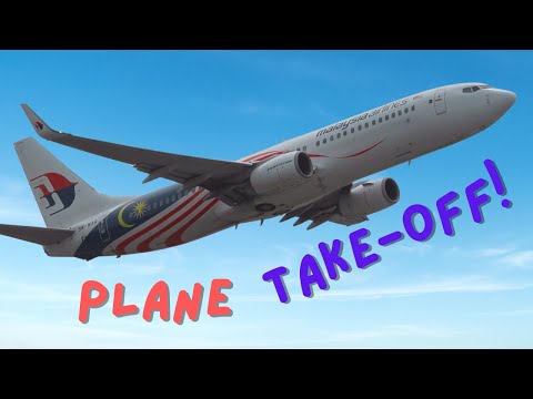 Amazing Plane Spotting Flight TAKE OFF Video Kapal Terbang Berlepas KLIA Airport Malaysia