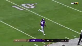 Vikings game winning touchdown! 1-14-2018 NFC Division Playoff Game screenshot 5