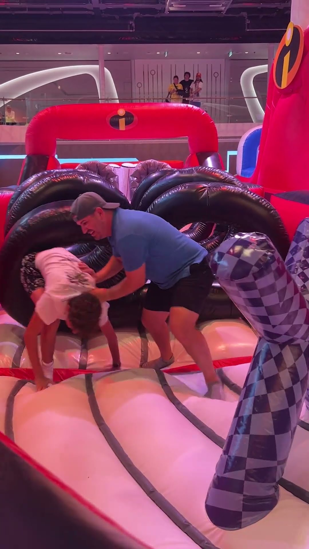 Obstacle Course Race! Disney gave us free tickets #disneytreasure  #disneycruiseline