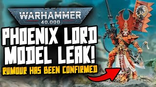 HUGE 40K Model Leak! New Phoenix Lord Confirmed!