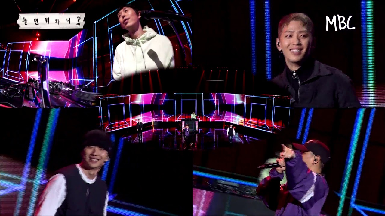 [유튜브 온리] AOMG - Lonely Night+꿈이 뭐야+달려+시차+아마두 | 방구석 콘서트 직캠 5분할 FULL VER.