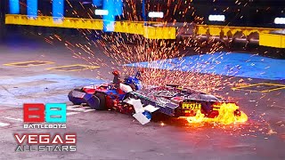 [Full Fight] Bot Gets Knocked Out In 60 Seconds! | Vegas All Stars | BATTLEBOTS