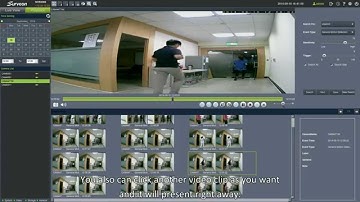 Surveon NVR3000 – How to search video via NVR3000 Video Intelligence: Playback