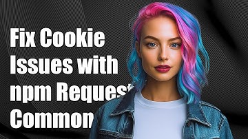 Fixing Cookie Issues with npm Request Library: Common Problems & Solutions