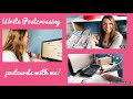 VLOG - Write POSTCROSSING postcards with me!  (February 2021 session)