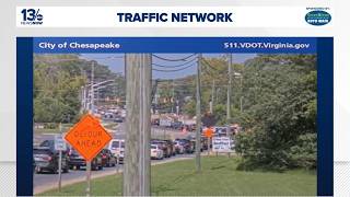 Deep Creek Bridge replacement enters new phase with overnight lane closures this week