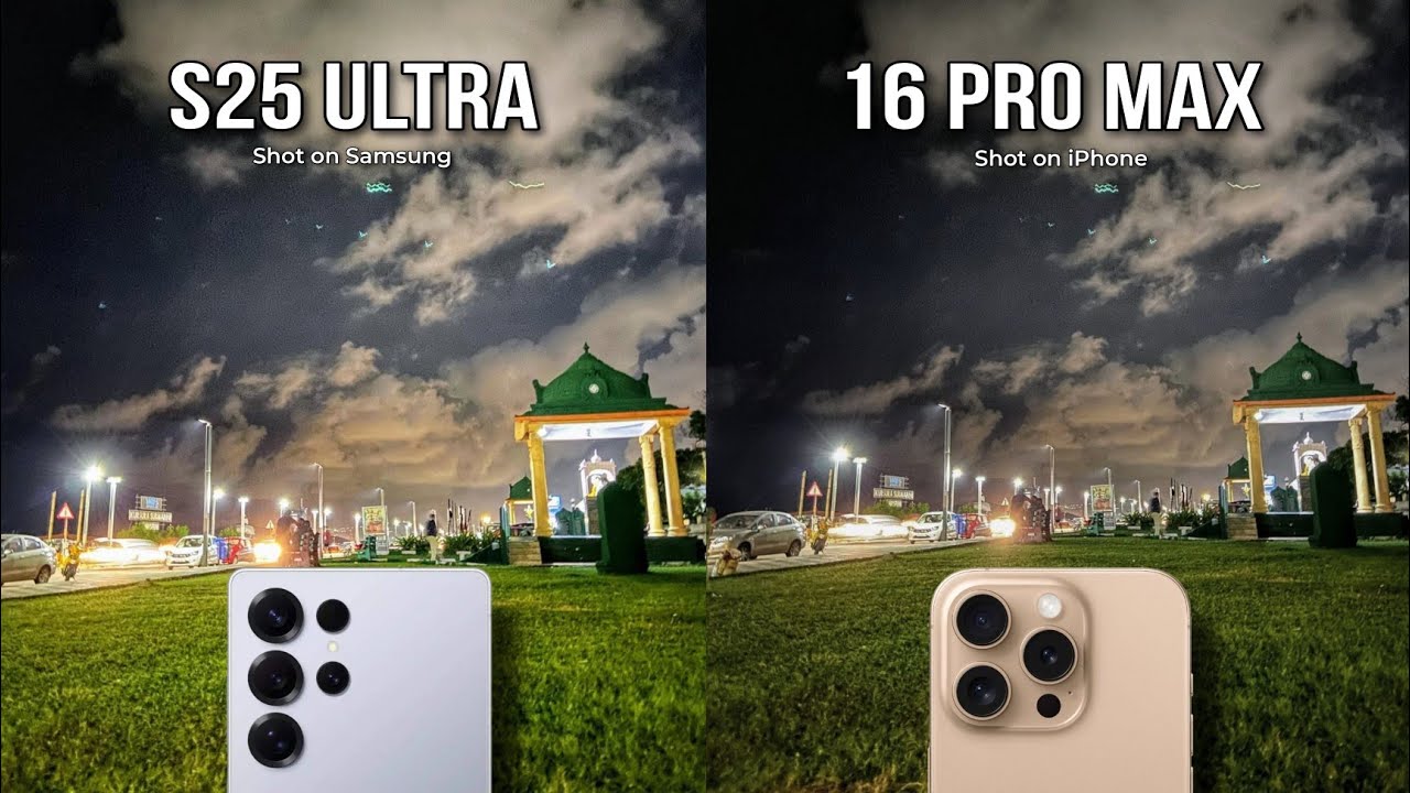 Samsung Galaxy S25 Ulta vs iPhone 16 Pro Max Camera Test - YouTube