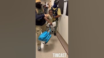 illegal alien leaves NY immigration court and is immediately greeted, detained by masked ICE agents