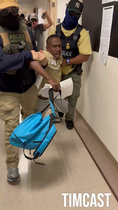 illegal alien leaves NY immigration court and is immediately greeted, detained by masked ICE agents