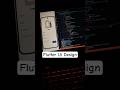 Build a Login Screen in Flutter in 20 Secs! ⚡ #codingmagic #satisfying #DevASMR #shorts