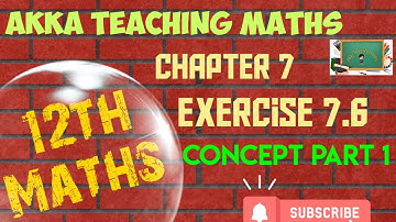 12th Maths|Chapter:7|Exercise 7.6|Concept Part 1|Monotonicity of a function