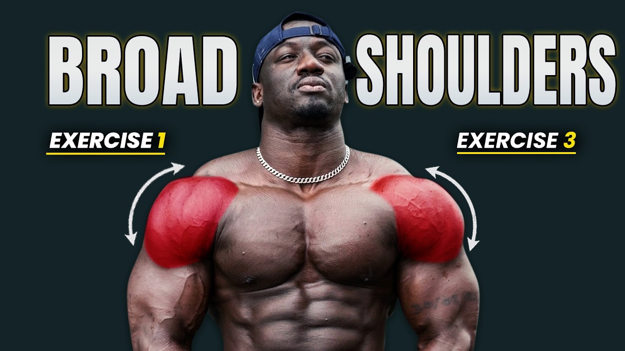Your Shoulders Need Only These 3 Exercises To Grow FAST ! - YouTube