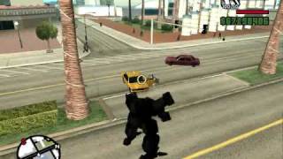 'Front mission' robots in San Andreas Game screenshot 2