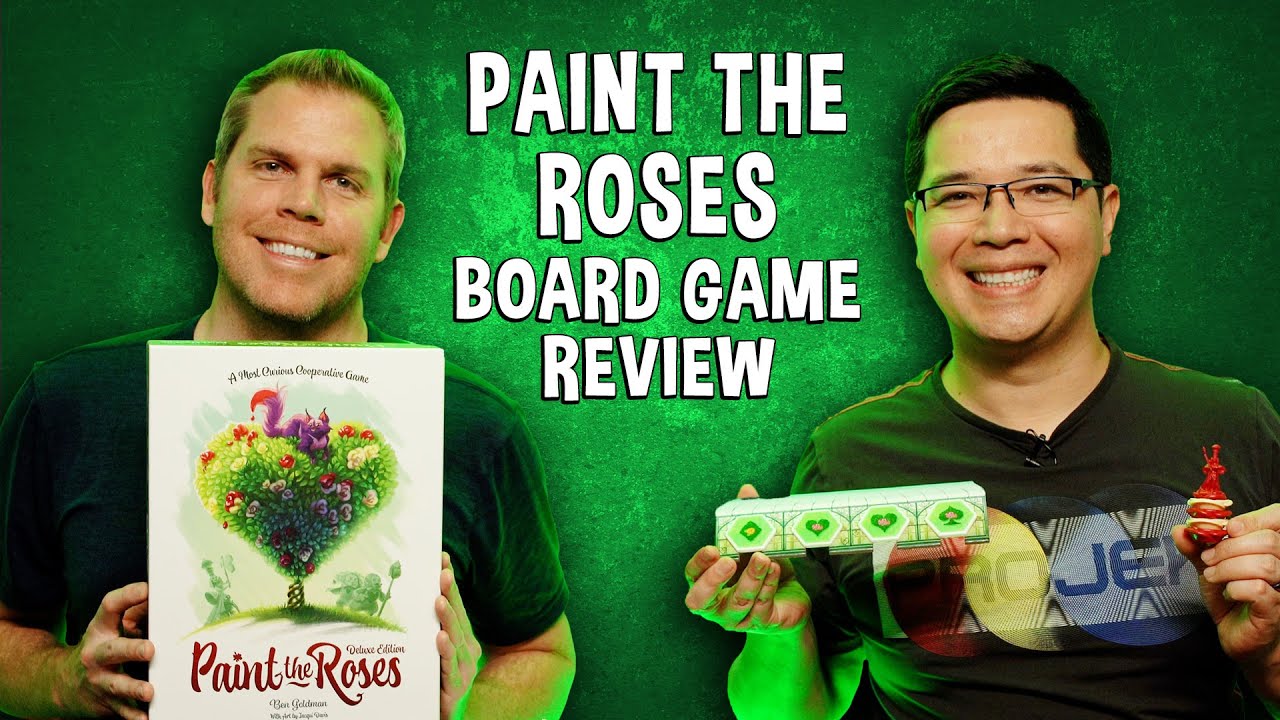 Paint the Roses a cooperative Alice in Wonderland Board Game