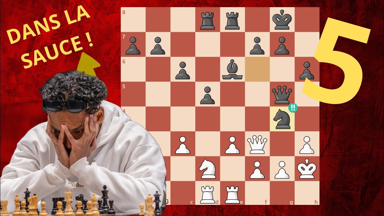 Je joue contre un CHAMPION de FRANCE d'ECHECS ‼️RTOV #5 ( Ronde 5/6 Open de Béziers )