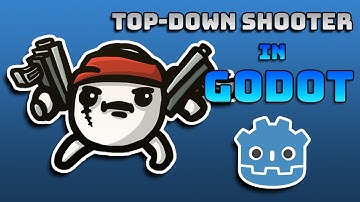Make A 2D Top-down Shooter In 10 MINUTES (Godot 4)