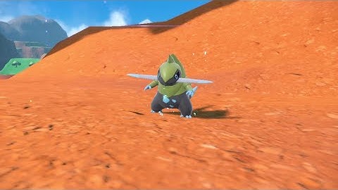 Shiny Axew + Shiny Fraxure Evolution | Pokemon Scarlet And Violet