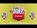 Wish you a Very Happy Birthday Shubhangi Mp3 Song