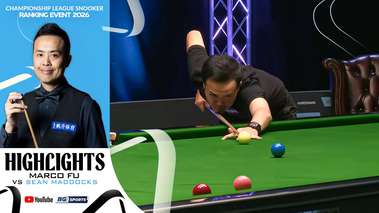 HIGHLIGHTS : Marco Fu vs Sean Maddocks | Championship League Snooker Ranking Event 2026