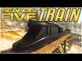 THE NEW TRAIN IS CHAOS - Landing On The Train Every Round Until I Lose My Sanity [Warzone Season 5]