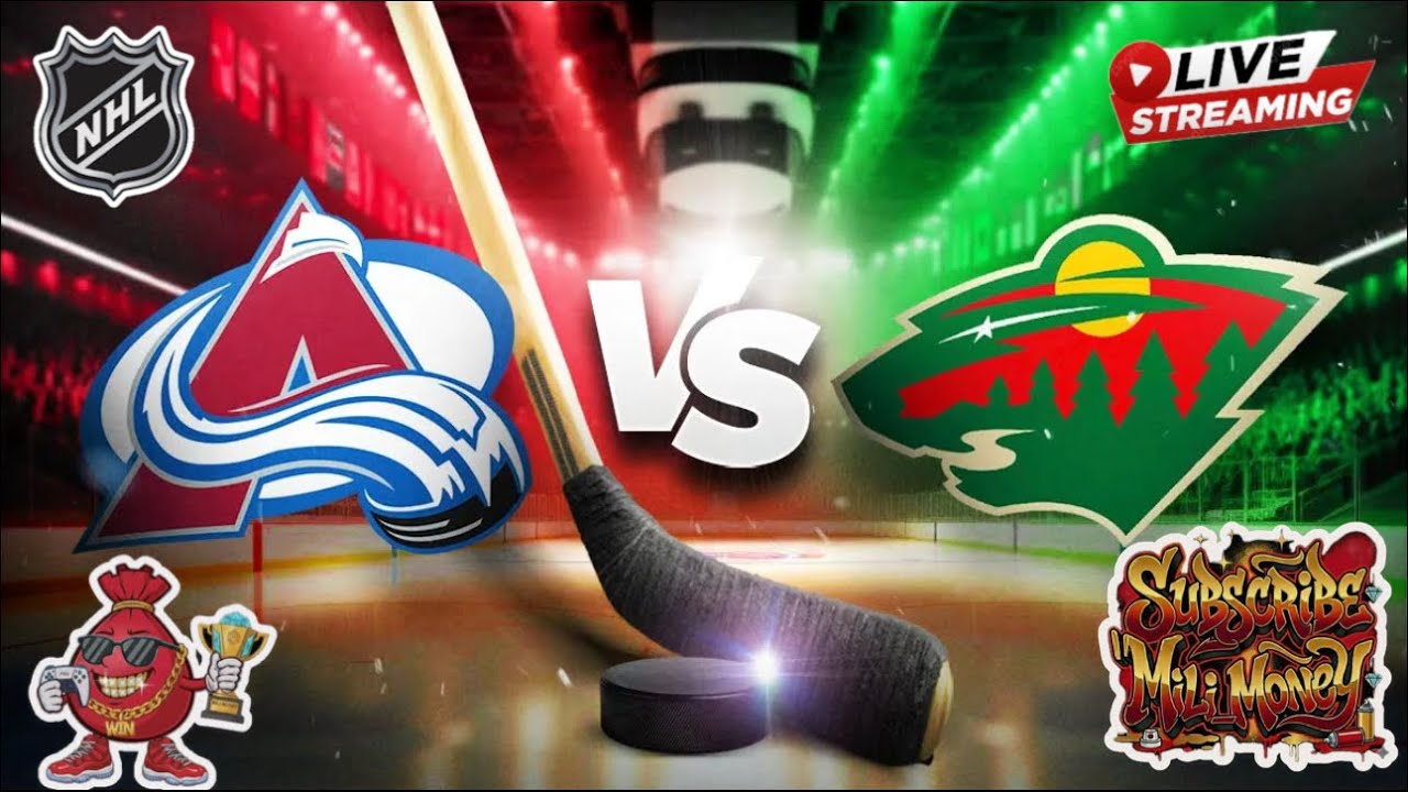 NHL Wild Vs Avalanche Thursday Night Hockey NHL26 Simulation Game
