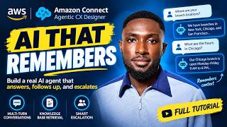 Build a Conversational AI Agent in Amazon Connect | Agentic CX Designer