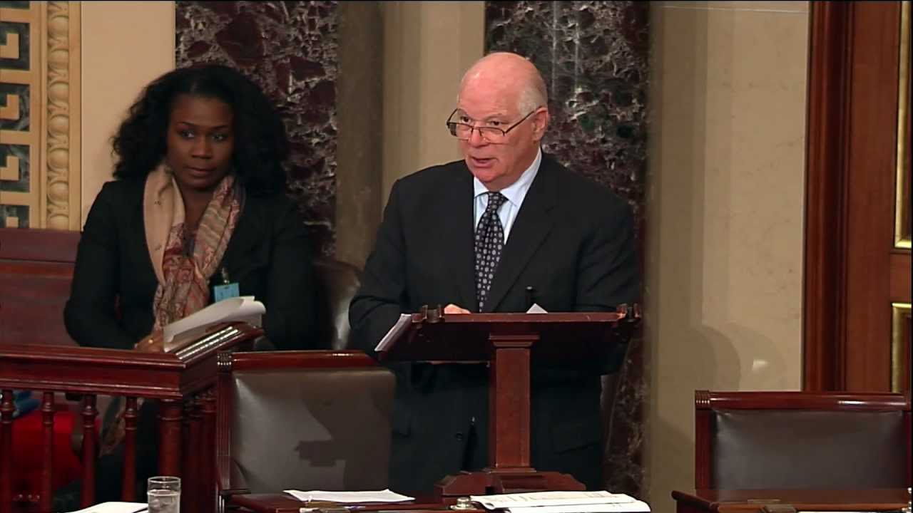 Cardin Previews Senator  Kerry Secretary of State  Nomination Vote