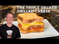 The Perfect Triple Grilled Cheese | 3 Cheeses, 3 Breads &amp; Grilled Tomato Layers