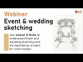 Learn event  wedding sketching  webinar  event sketching  wedding sketch