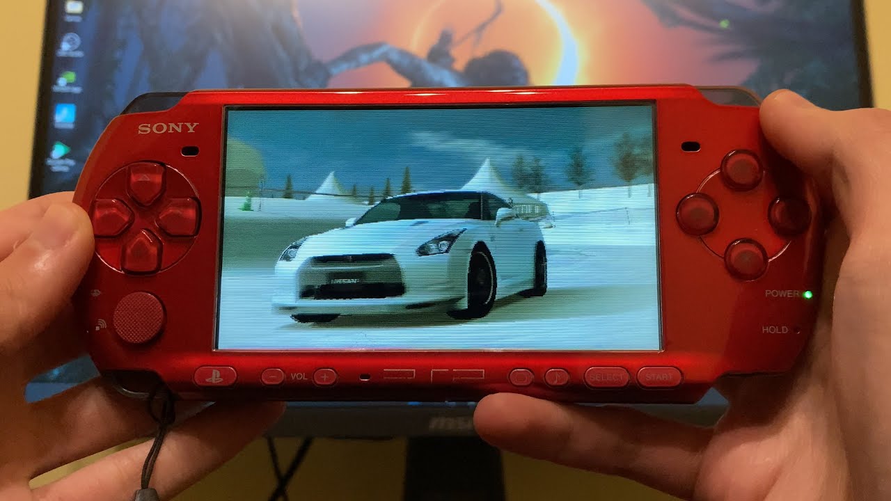 I Tried Drifting a GTR on Snow… in Gran Turismo PSP!