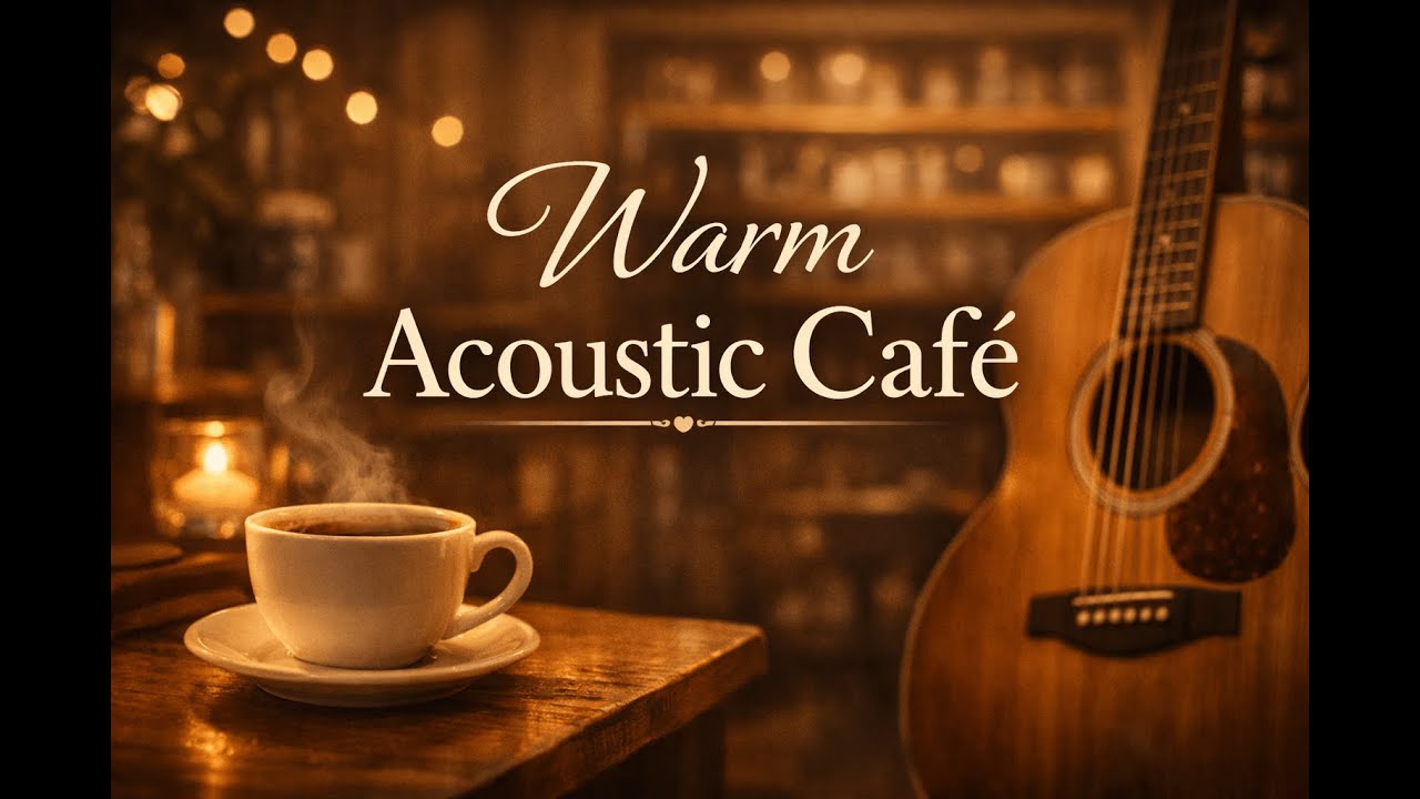 Warm Acoustic Café ☕ Soft Indie Folk for a Cozy Personal Coffee Shop (40+ Minutes)