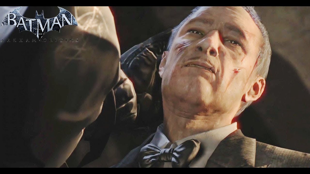 Bane Almost Kills Alfred - Batman Arkham Origins (#BatmanArkhamOrigins )  Alfred 'Death' Scene - YouTube