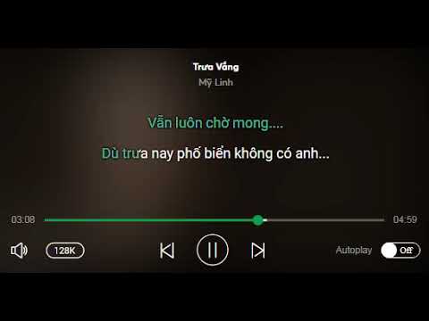 Lời Bài Hát Trưa Vắng - [lyric] Trưa Vắng - Mỹ Linh