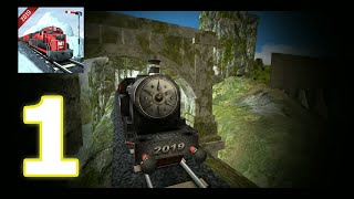Hill Train simulator 2019 - Train Games  - Gameplay Walkthrough Part 1 (iOS, Android) screenshot 3