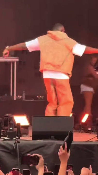 GIMS et son pantalon suspect aux ARDENTES